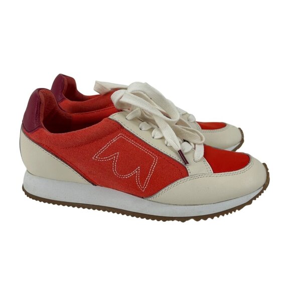 Birdies Shoes - Birdies The Roadrunner Sneakers Womens 7 Orange Ivory